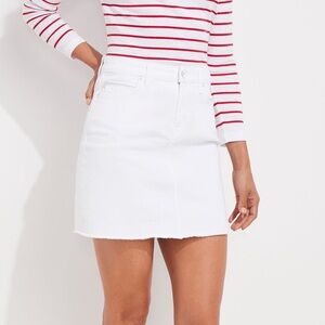 Vineyard Vines White Denim Skirt (New with tags)